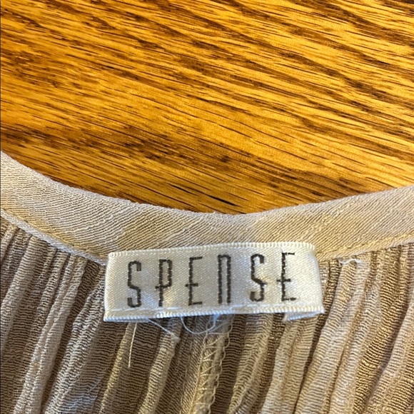 Spense Beige Sleeveless Blouse - Picture 2 of 5